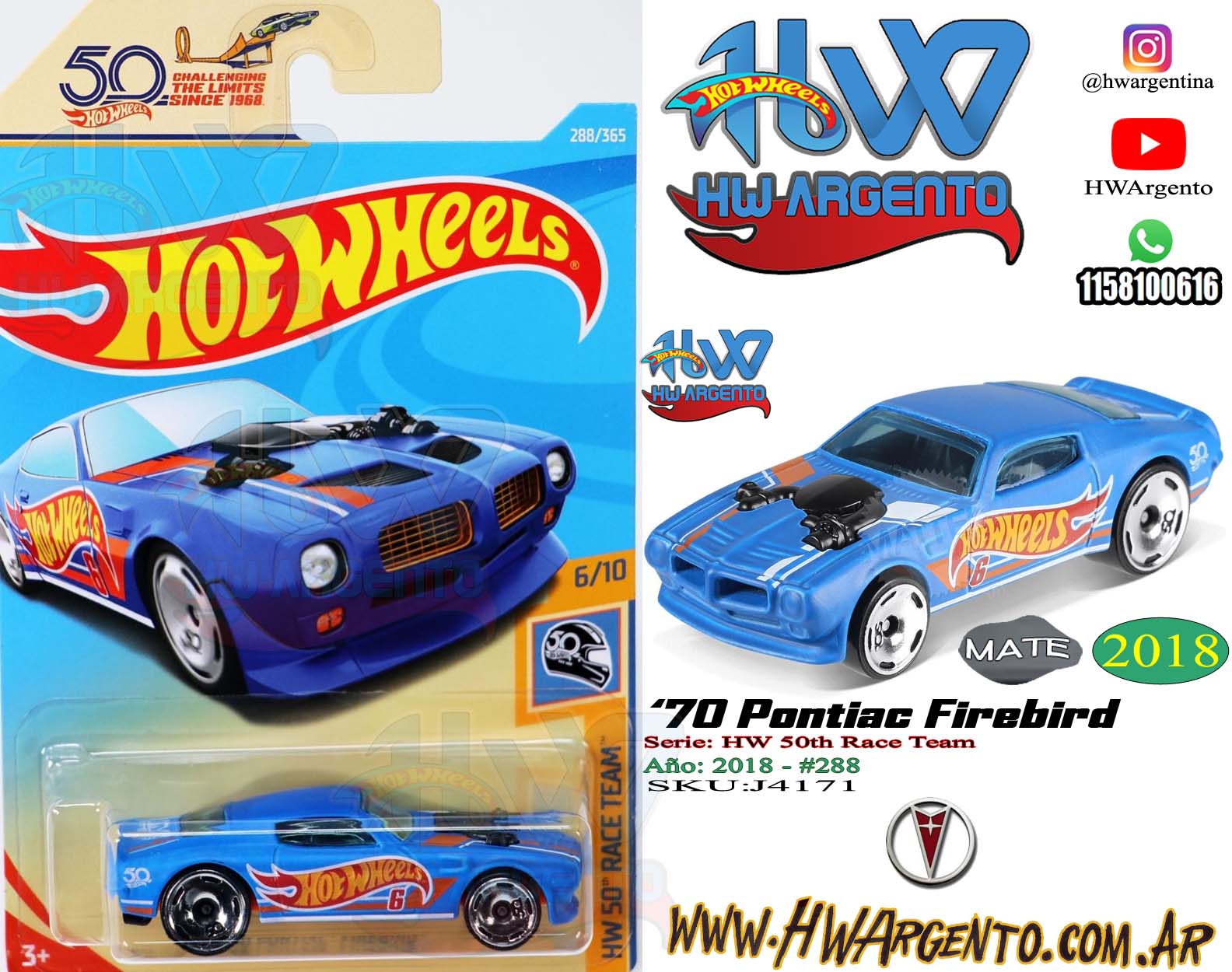 '70 Pontiac Firebird - 2018