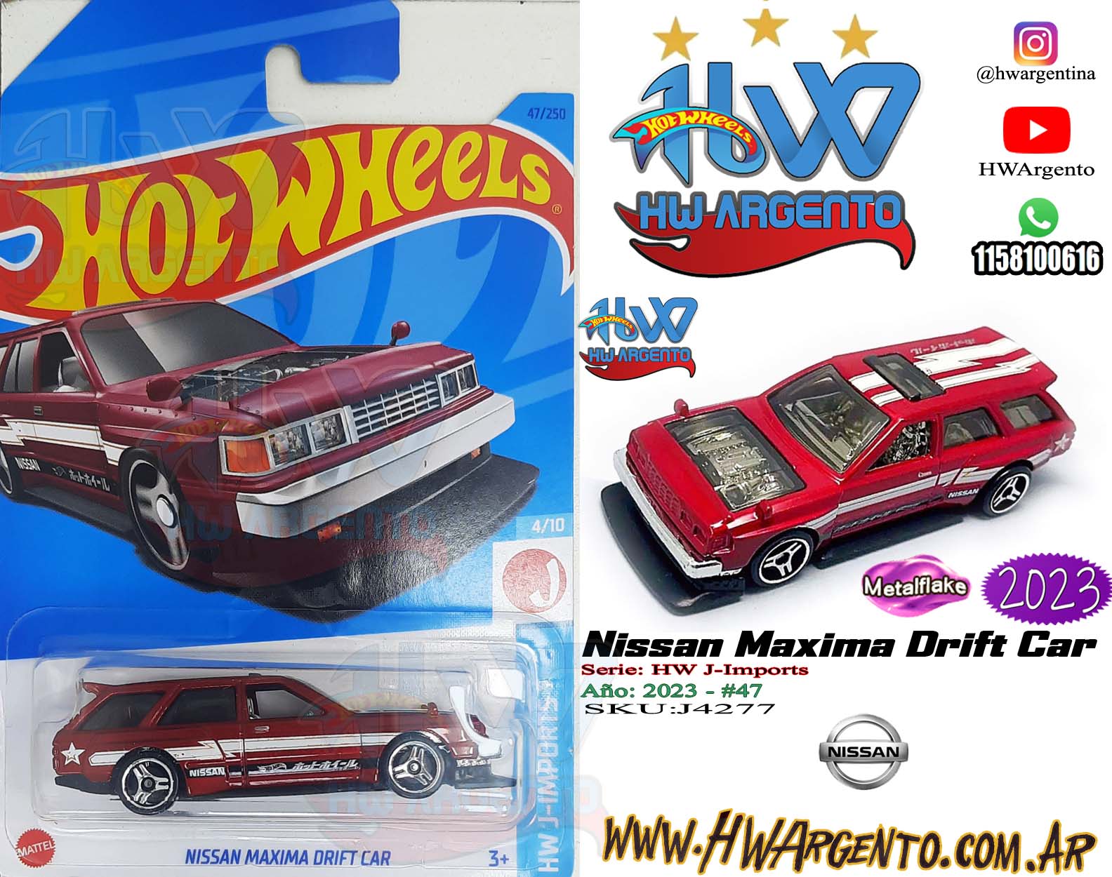 Nissan Maxima Drift Car - 2023