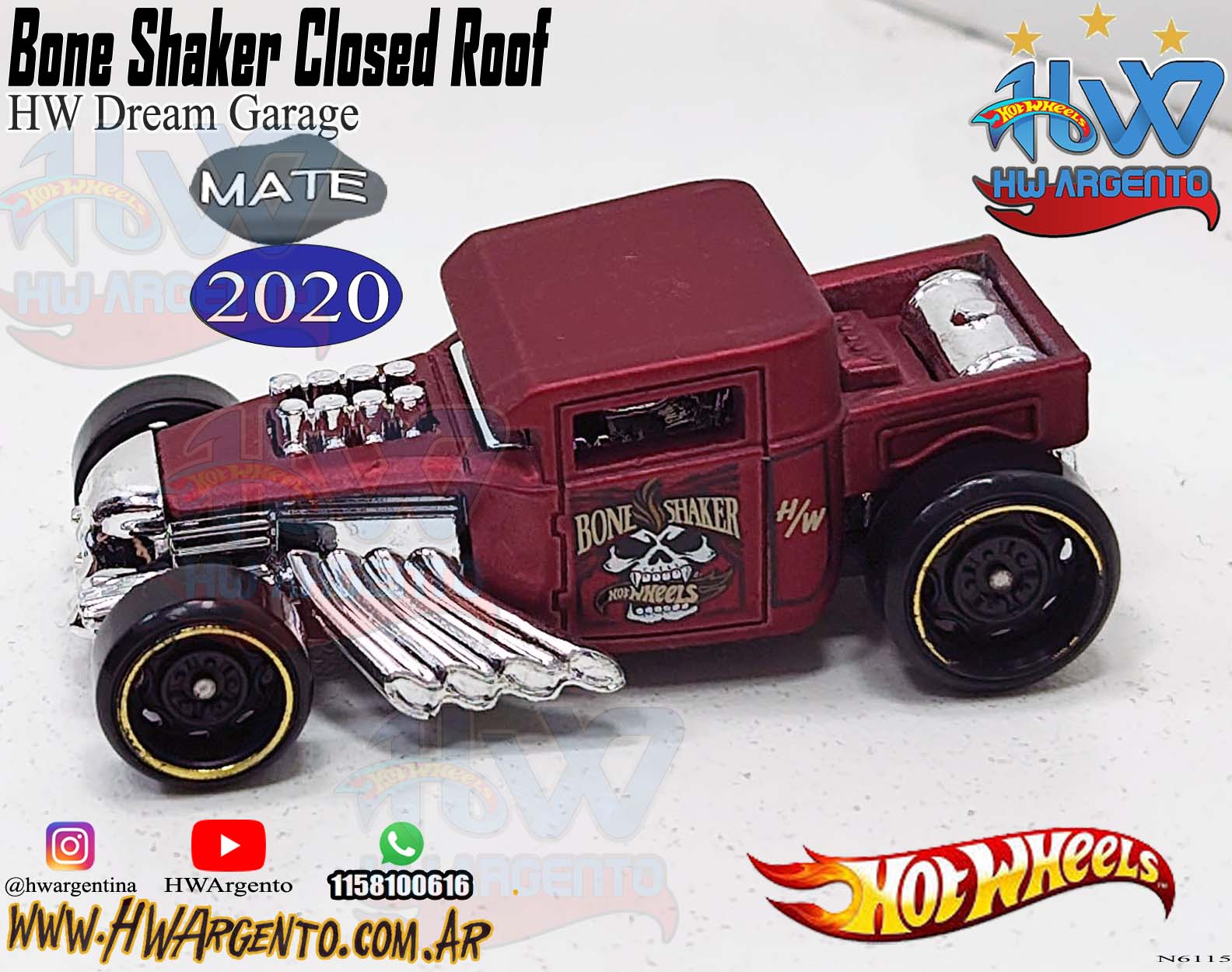 Bone Shaker Closed Roof - 2020