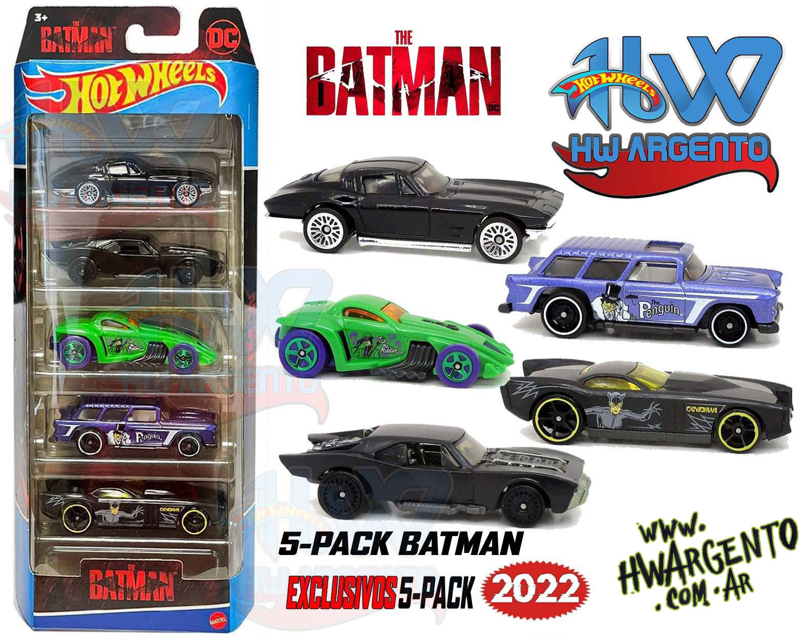 5-Pack - Batman - 2022