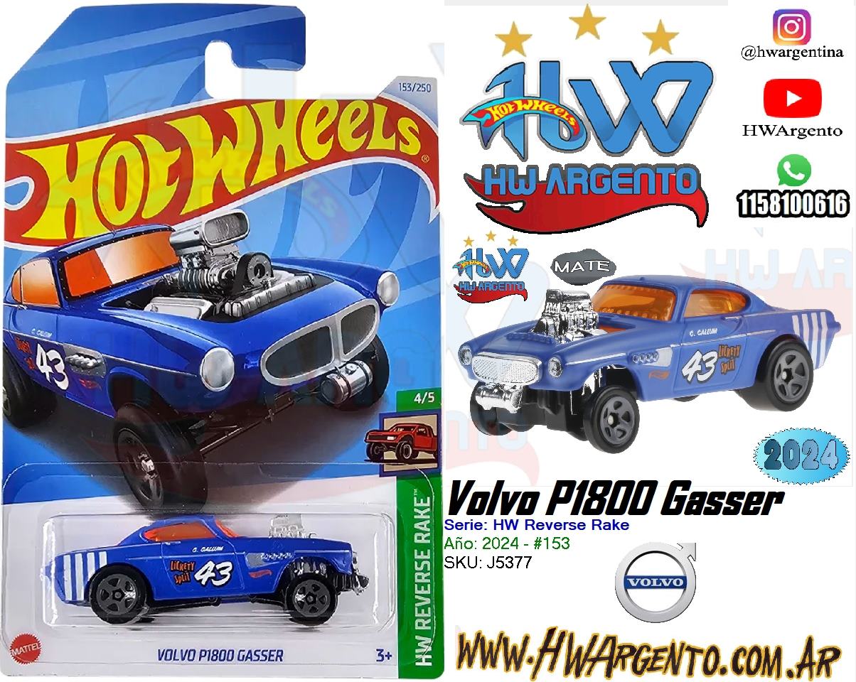 Volvo P1800 Gasser - 2024