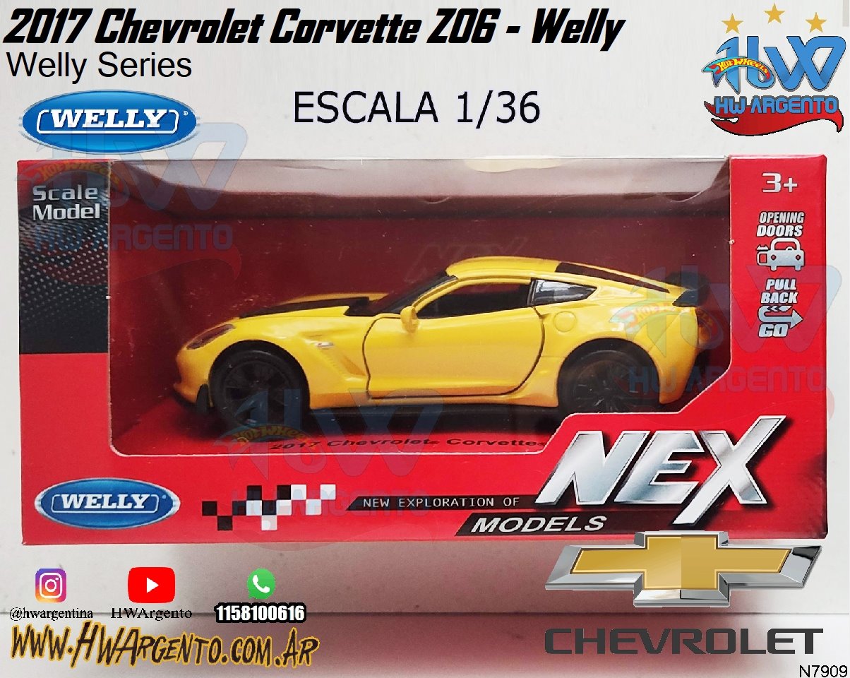 2017 Chevrolet Corvette Z06 - Welly