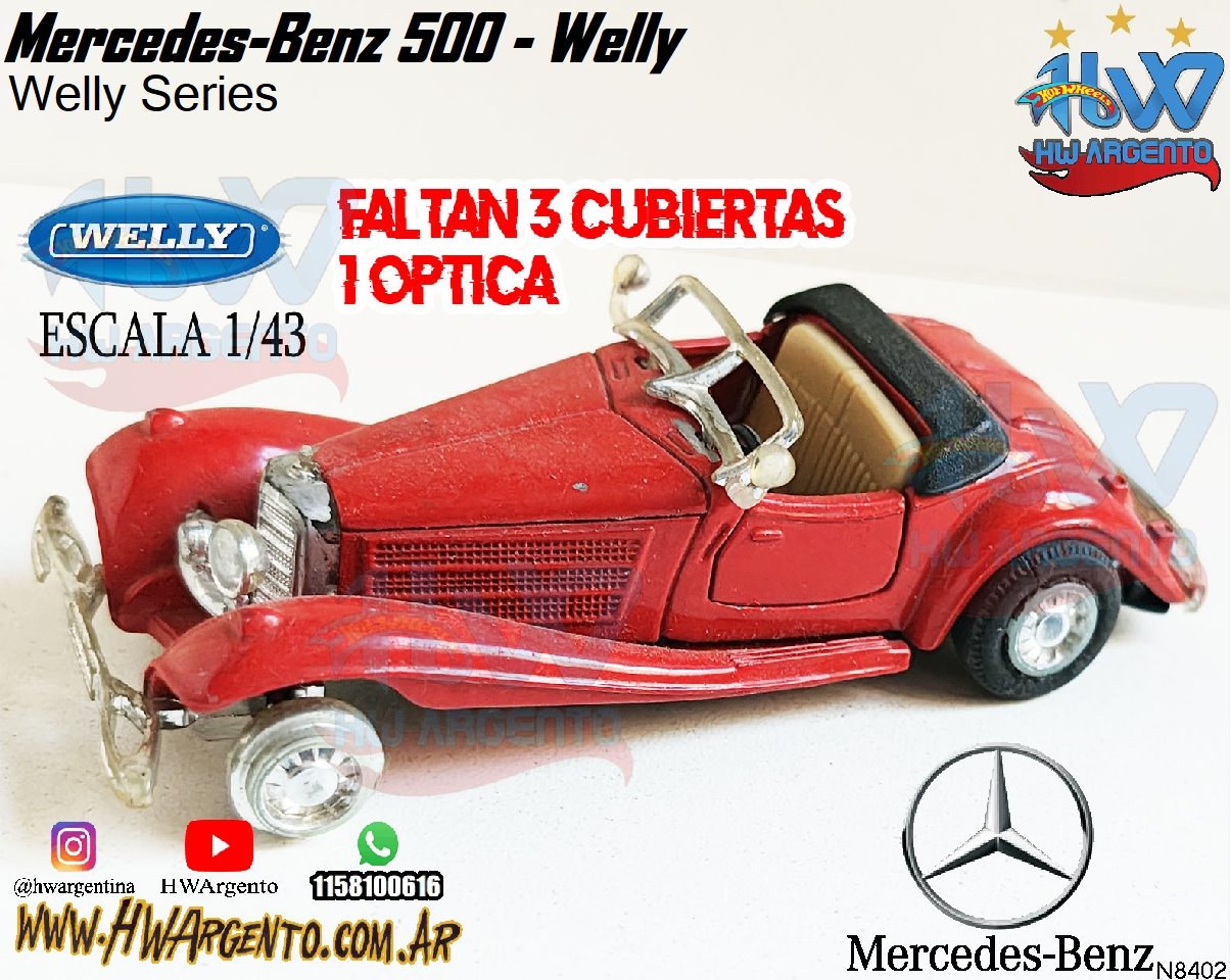 Mercedes-Benz 500 - Welly
