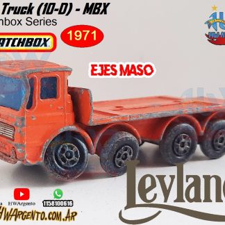 Pipe Truck (10-D) - MBX - 1971