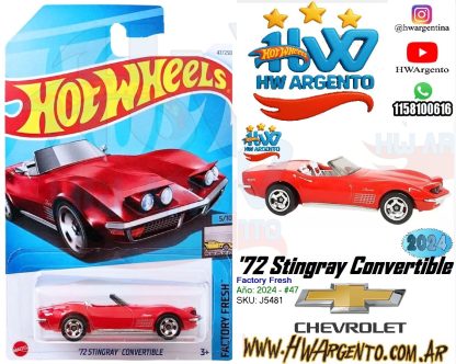 '72 Stingray Convertible - 2024