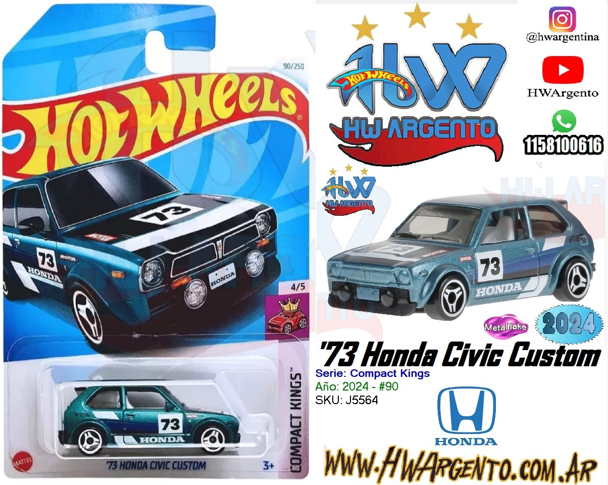 '73 Honda Civic Custom - 2024