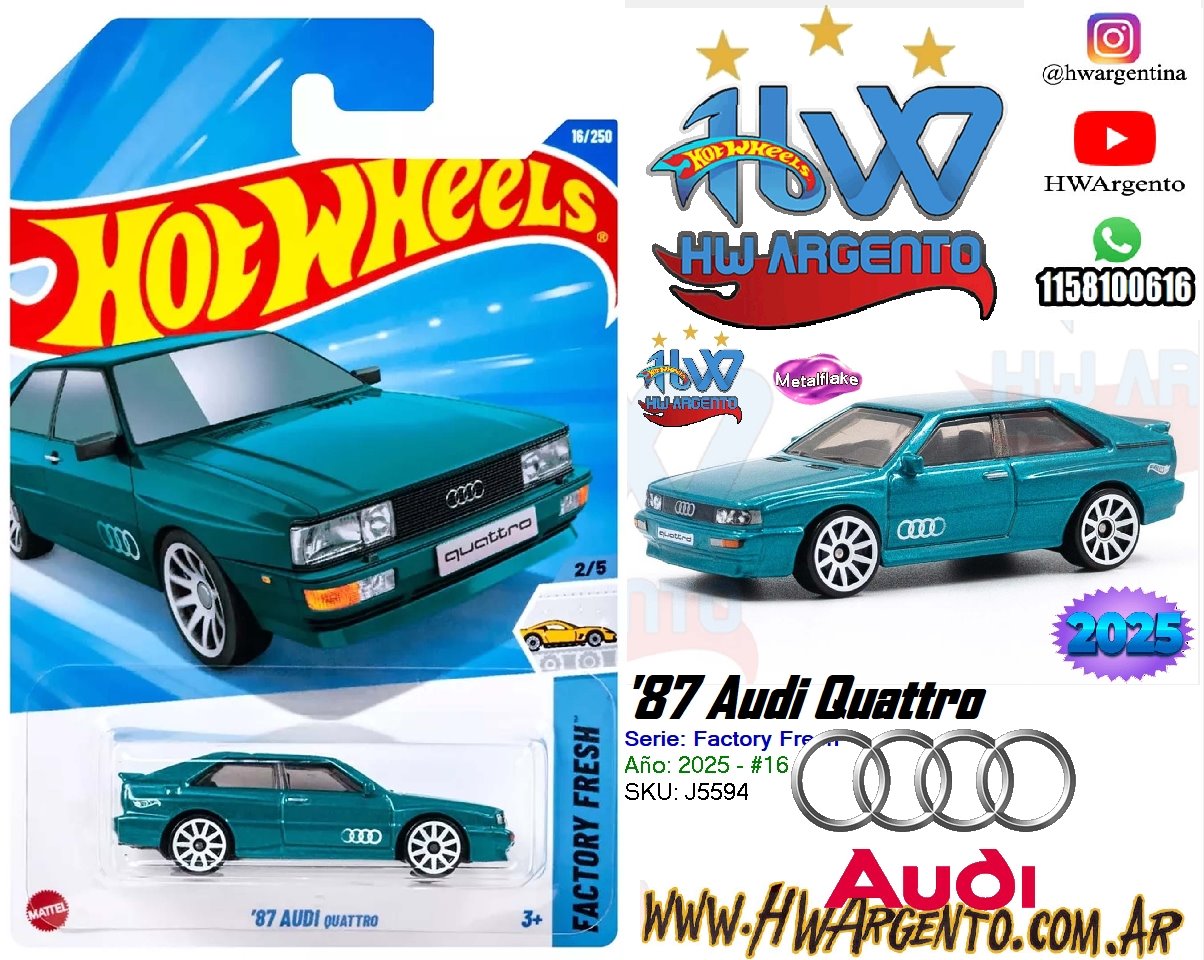 '87 Audi Quattro - 2025