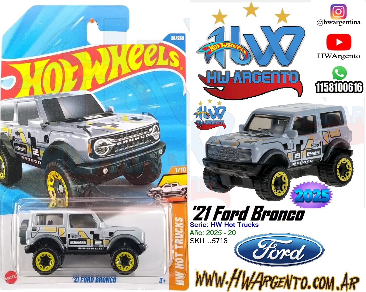 '21 Ford Bronco - 2025