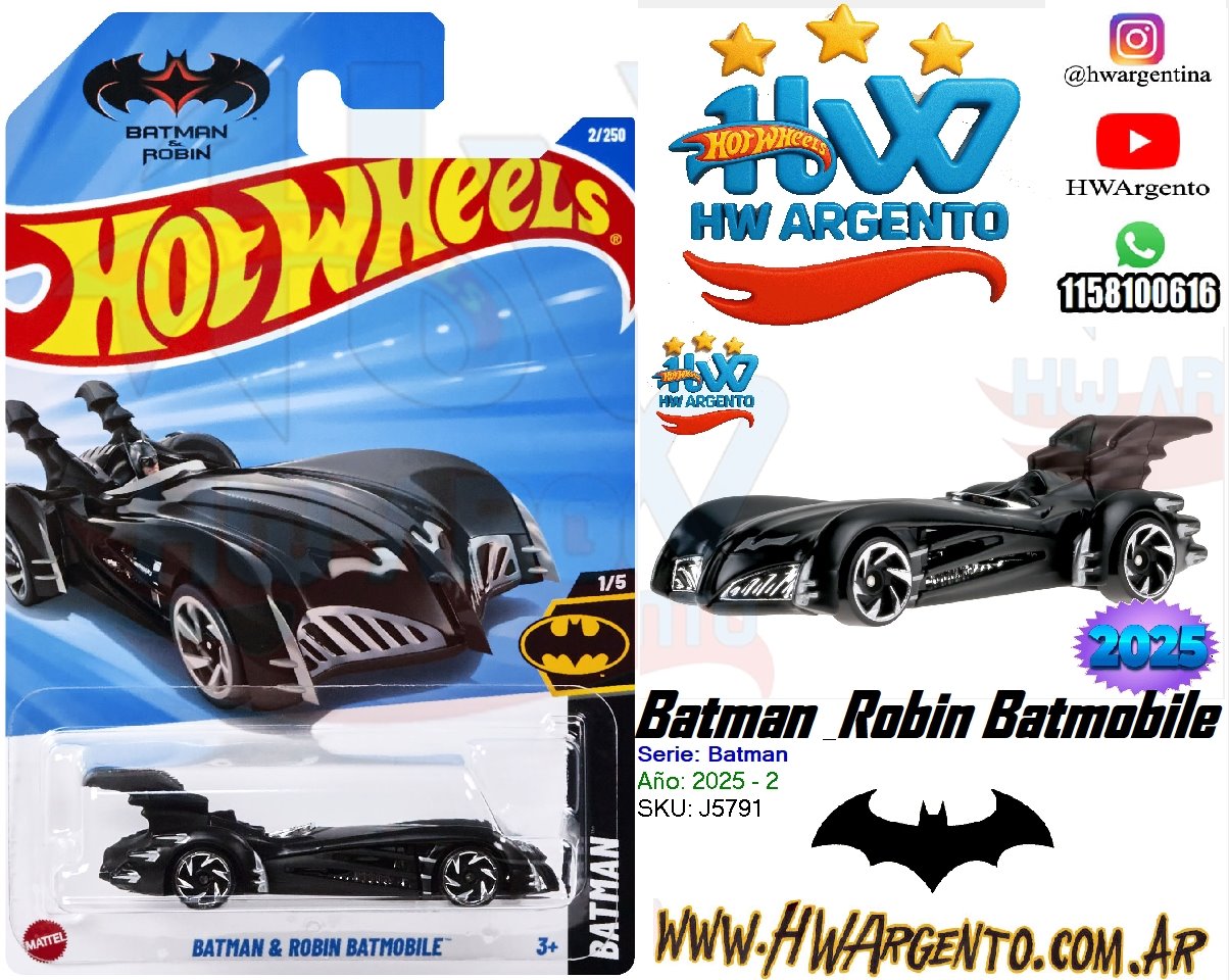 Batman & Robin Batmobile - 2025