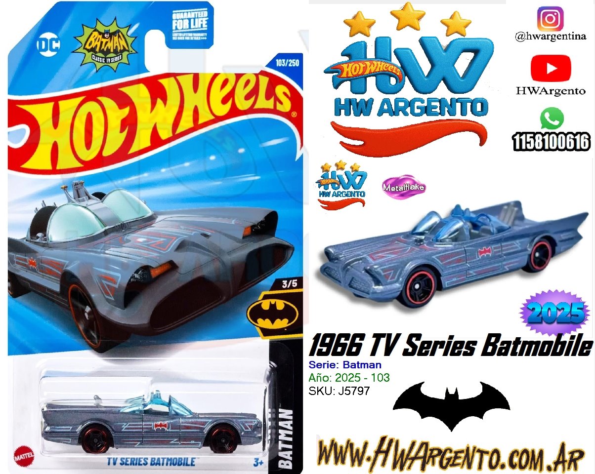 1966 TV Series Batmobile - 2025
