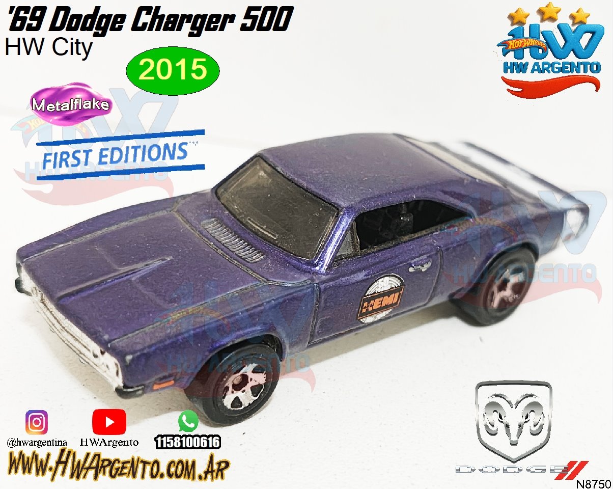 '69 Dodge Charger 500 - 2015