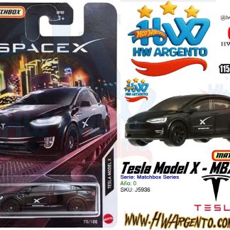 Tesla Model X - MBX - Matchbox