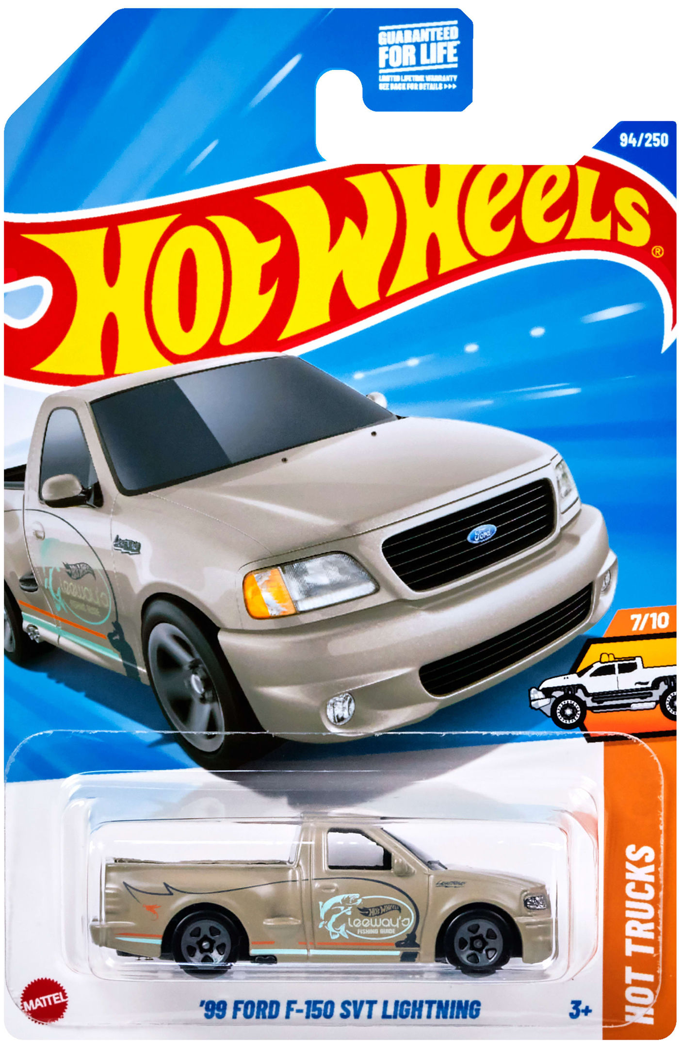 ’99 Ford F-150 SVT Lightning – Hot Wheels – 2025