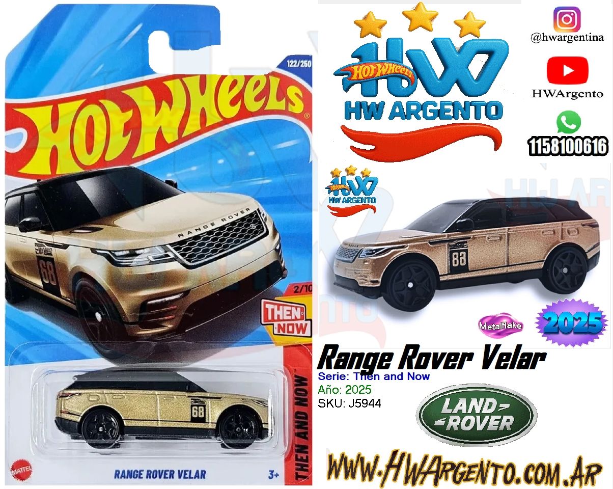 Range Rover Velar - Hot Wheels - 2025
