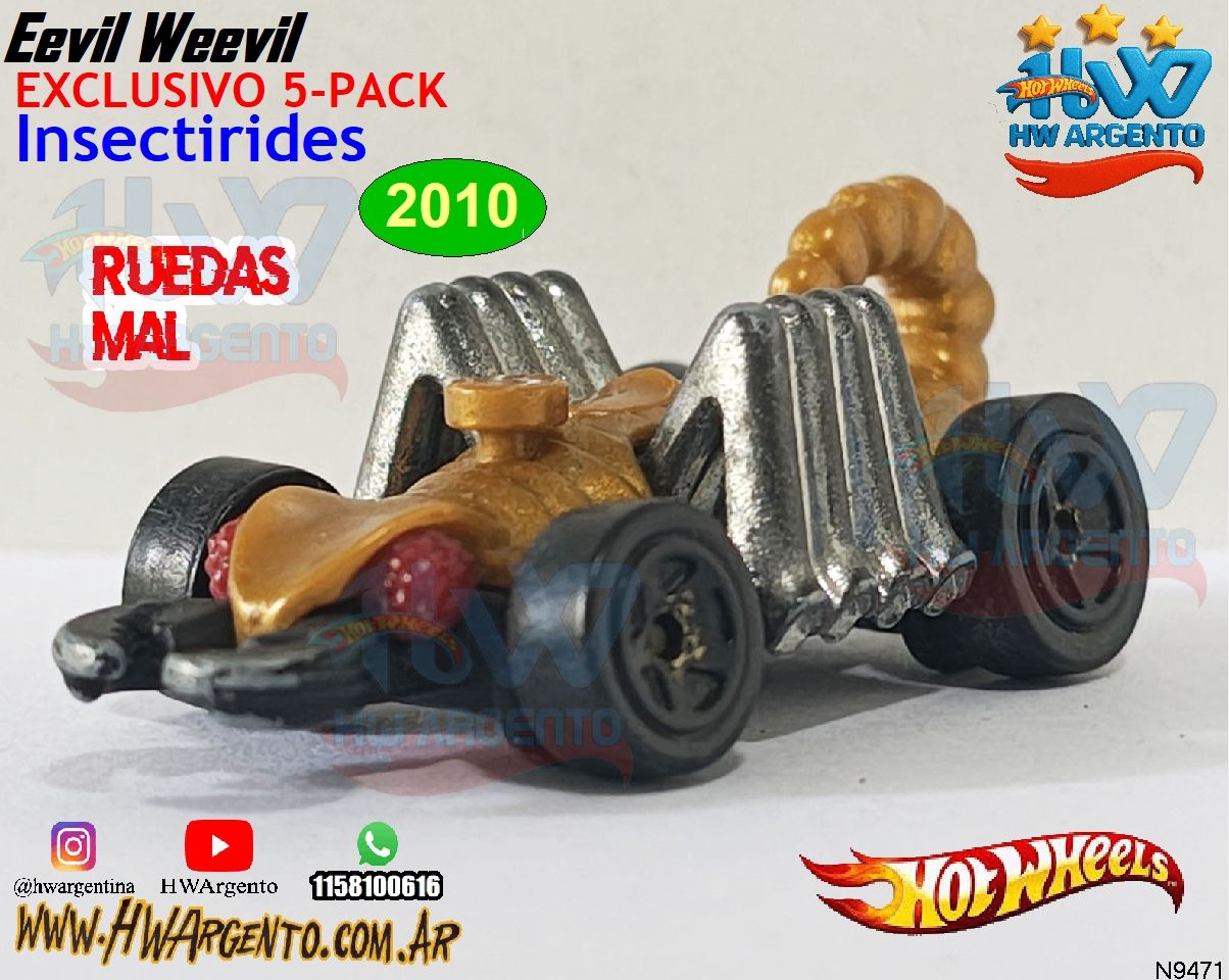 Eevil Weevil - Hot Wheels - 2010