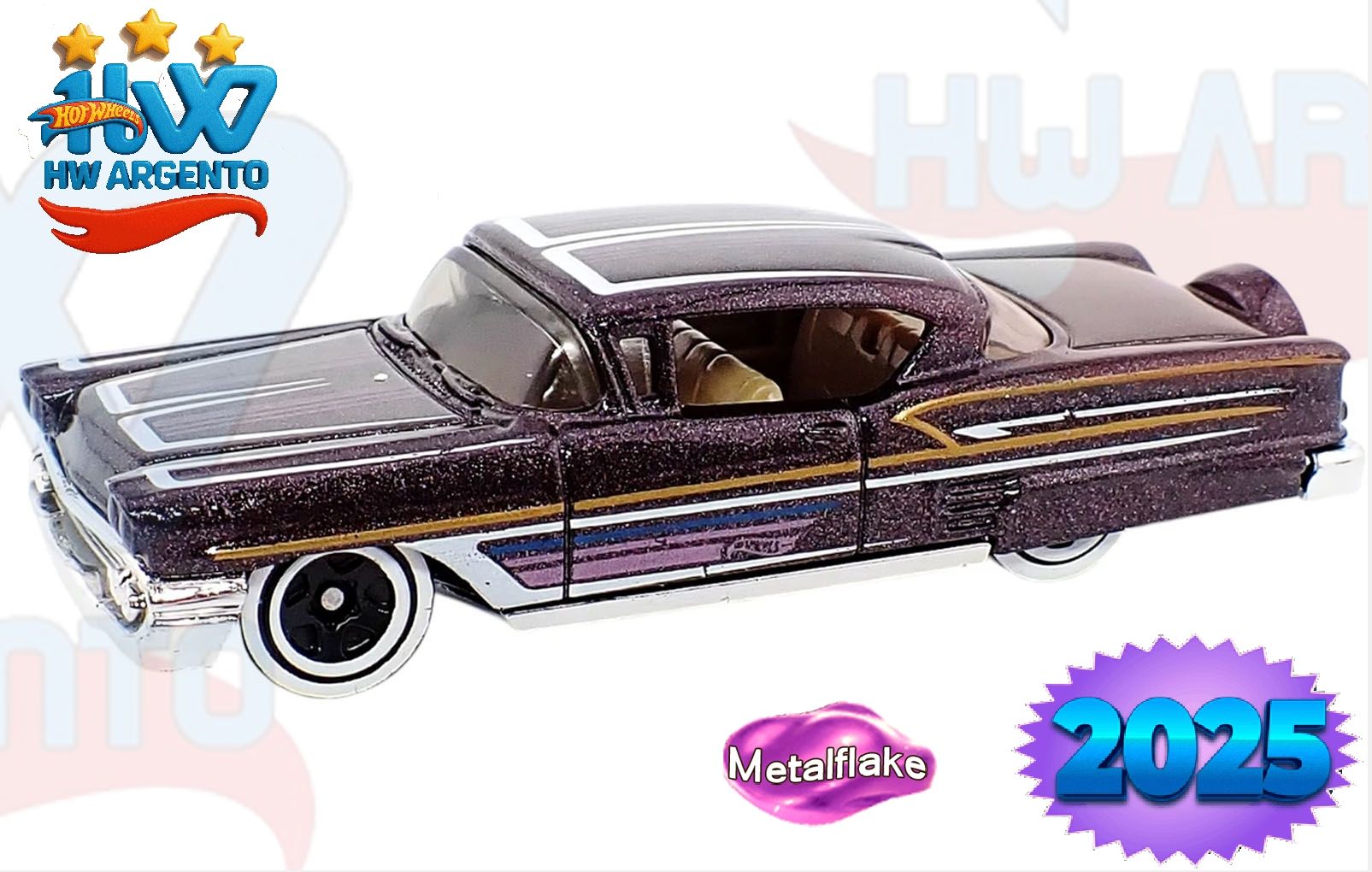 '58 Impala - Hot Wheels - 2025 - Imagen 3