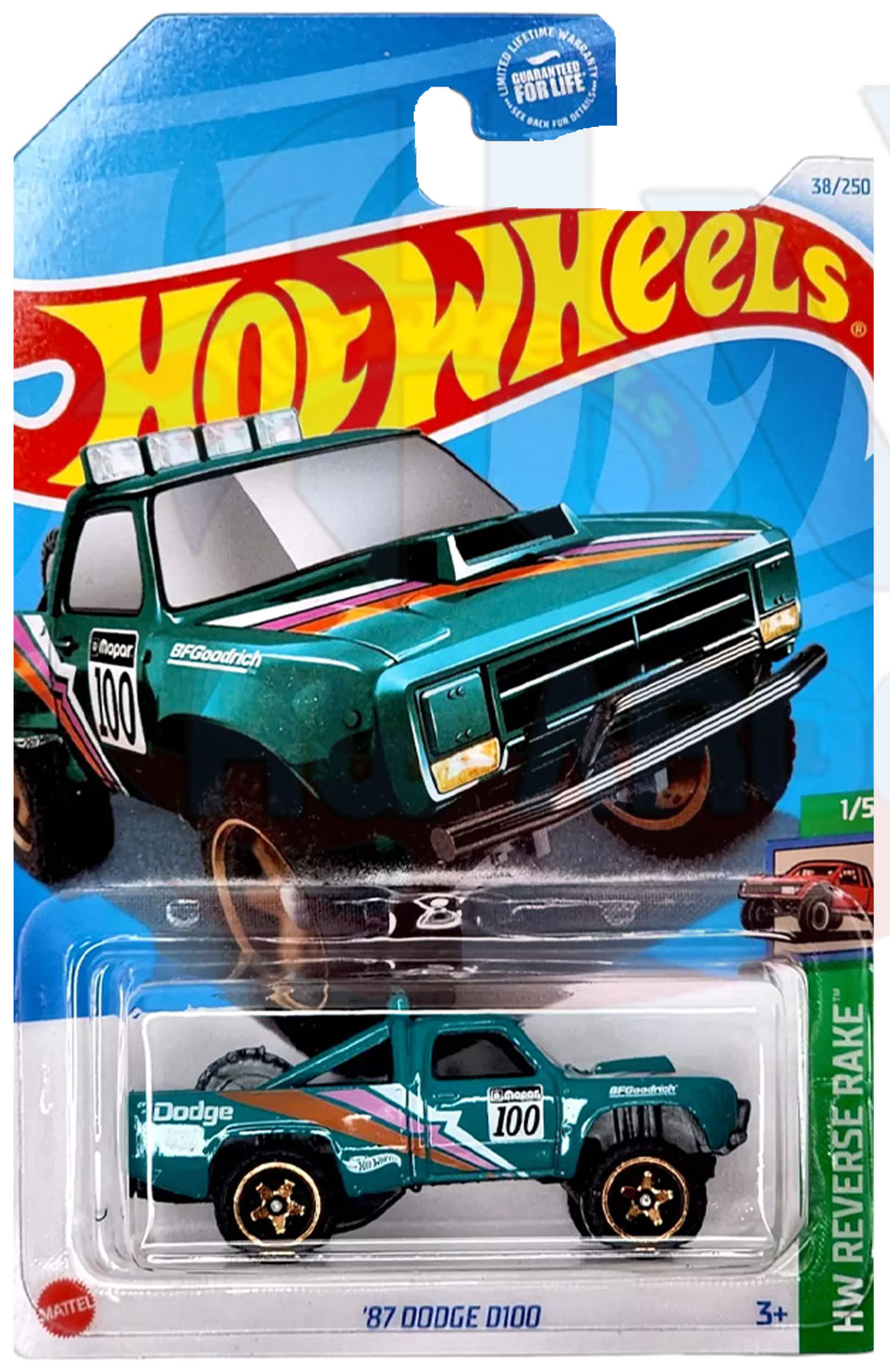 ’87 Dodge D100 – Hot Wheels – 2024