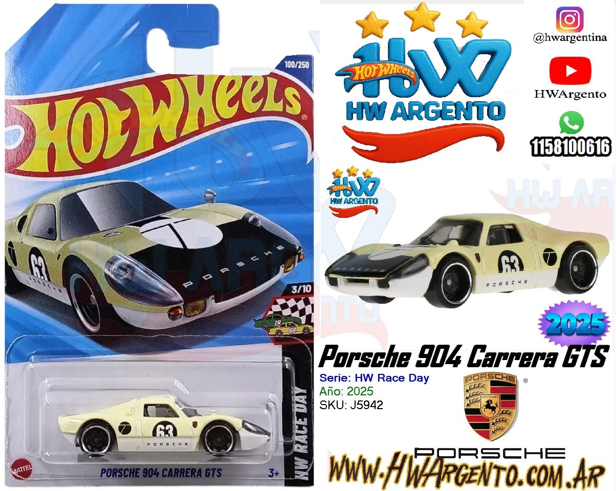 Porsche 904 Carrera GTS - Hot Wheels - 2025