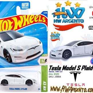 Tesla Model S Plaid - Hot Wheels - 2025