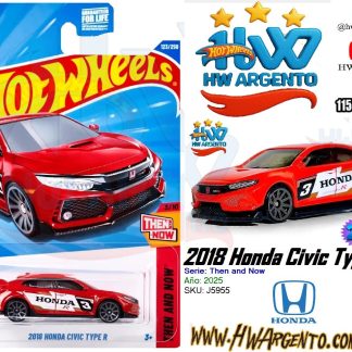 2018 Honda Civic Type R - Hot Wheels - 2025