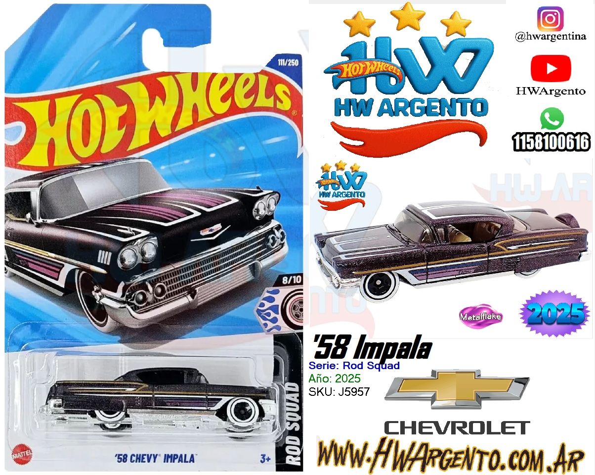 '58 Impala - Hot Wheels - 2025