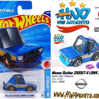 Nissan Skyline 2000GT-R LBWK (Tooned) - Hot Wheels - 2025
