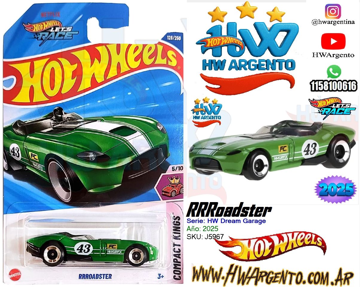 RRRoadster - Hot Wheels - 2025