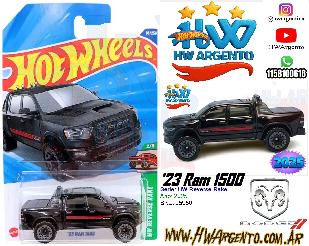 ’23 Ram 1500 – Hot Wheels – 2025