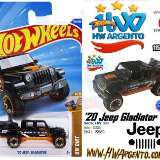 '20 Jeep Gladiator - Hot Wheels - 2025