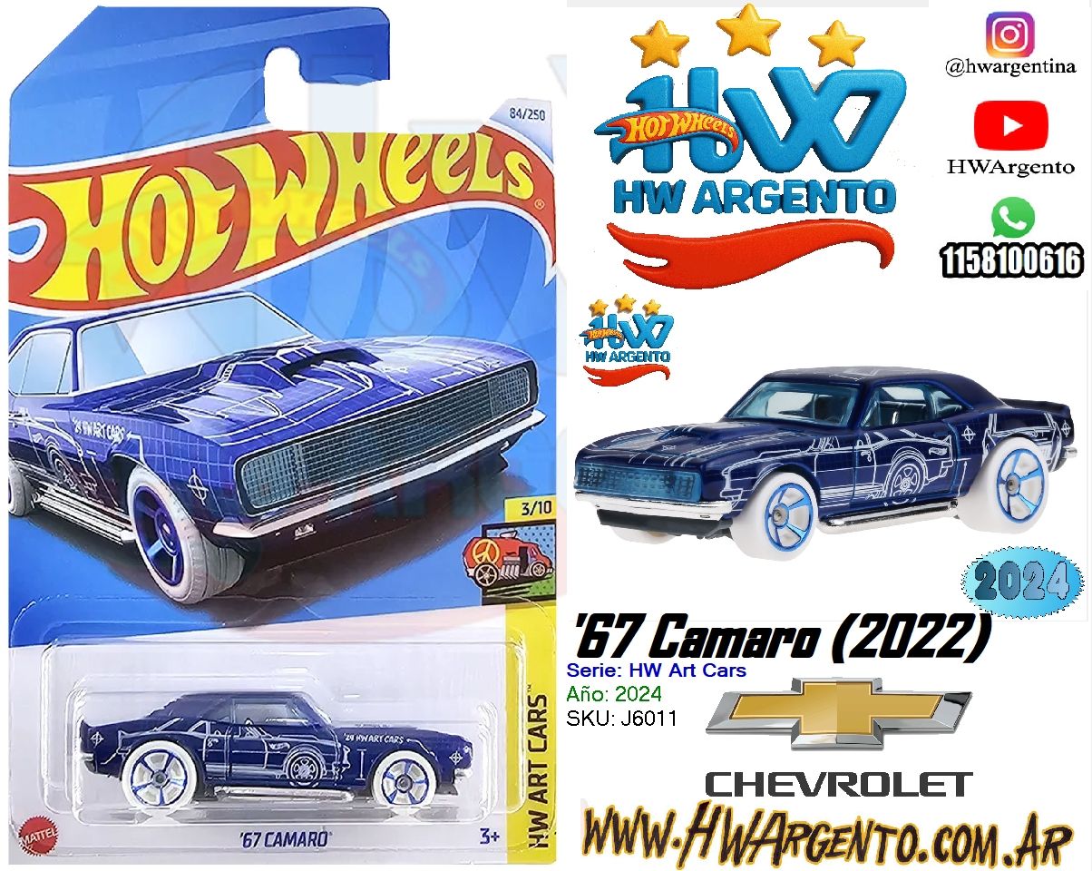 '67 Camaro (2022) - Hot Wheels - 2024