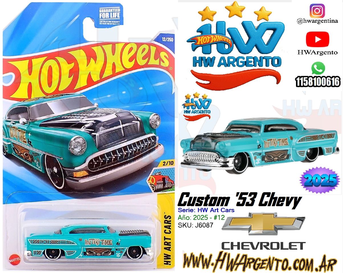 Custom '53 Chevy - Hot Wheels - 2025
