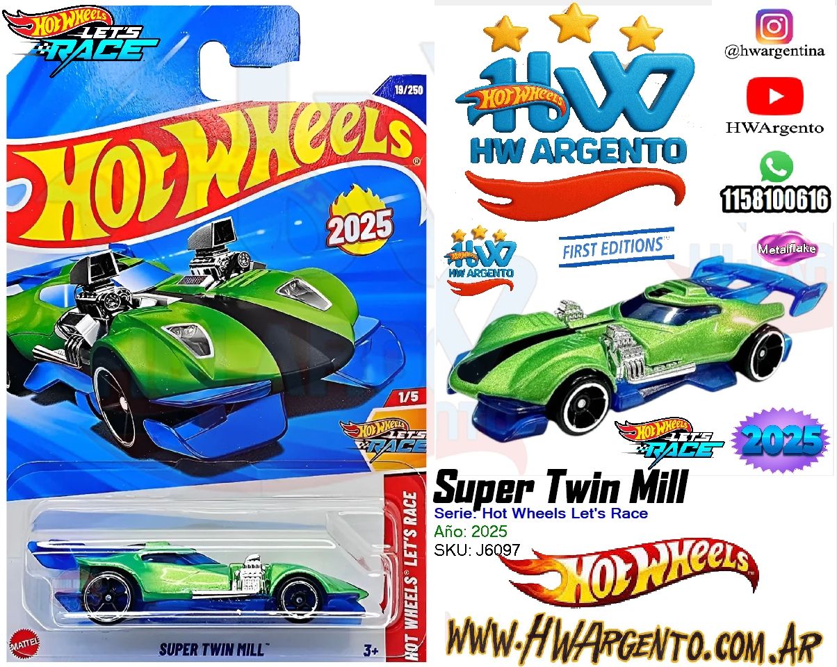 Super Twin Mill - Hot Wheels - 2025