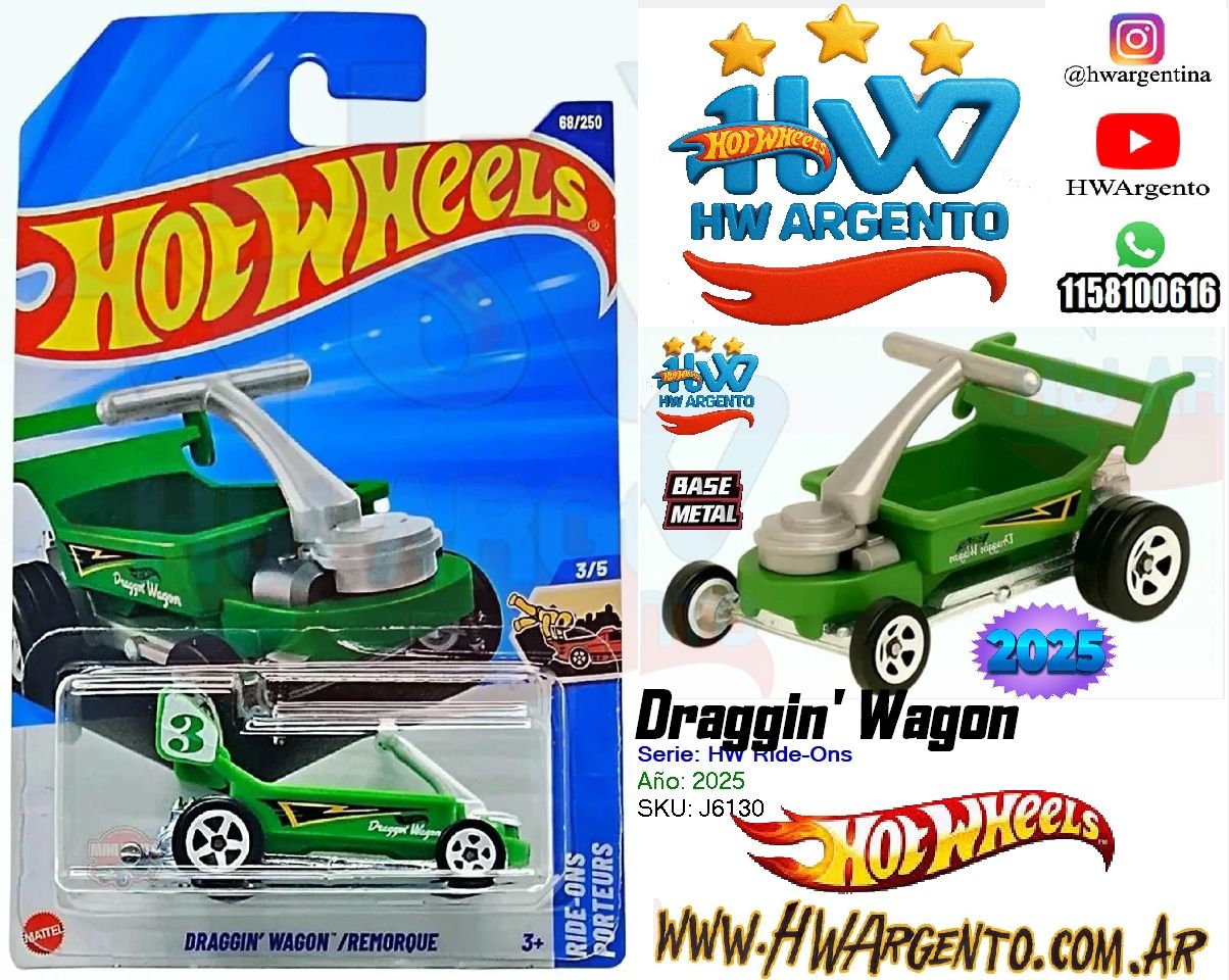 Draggin' Wagon - Hot Wheels - 2025