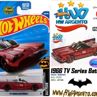 1966 TV Series Batmobile - Hot Wheels - 2025