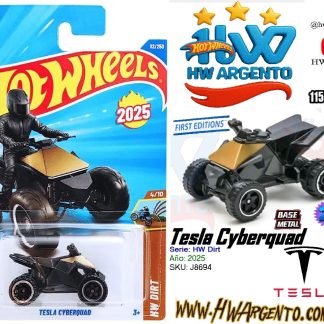 Tesla Cyberquad - Hot Wheels - 2025