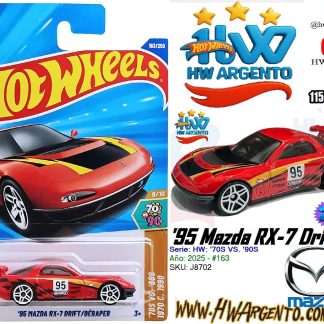 '95 Mazda RX-7 Drift - Hot Wheels - 2025