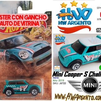 Mini Cooper S Challenge - Hot Wheels - 2019