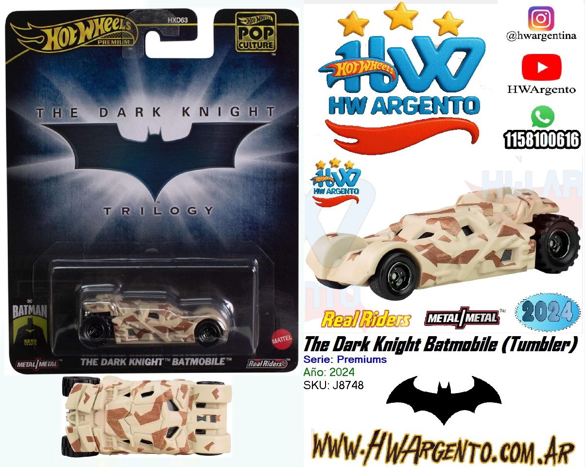 The Dark Knight Batmobile (Tumbler) – 2024
