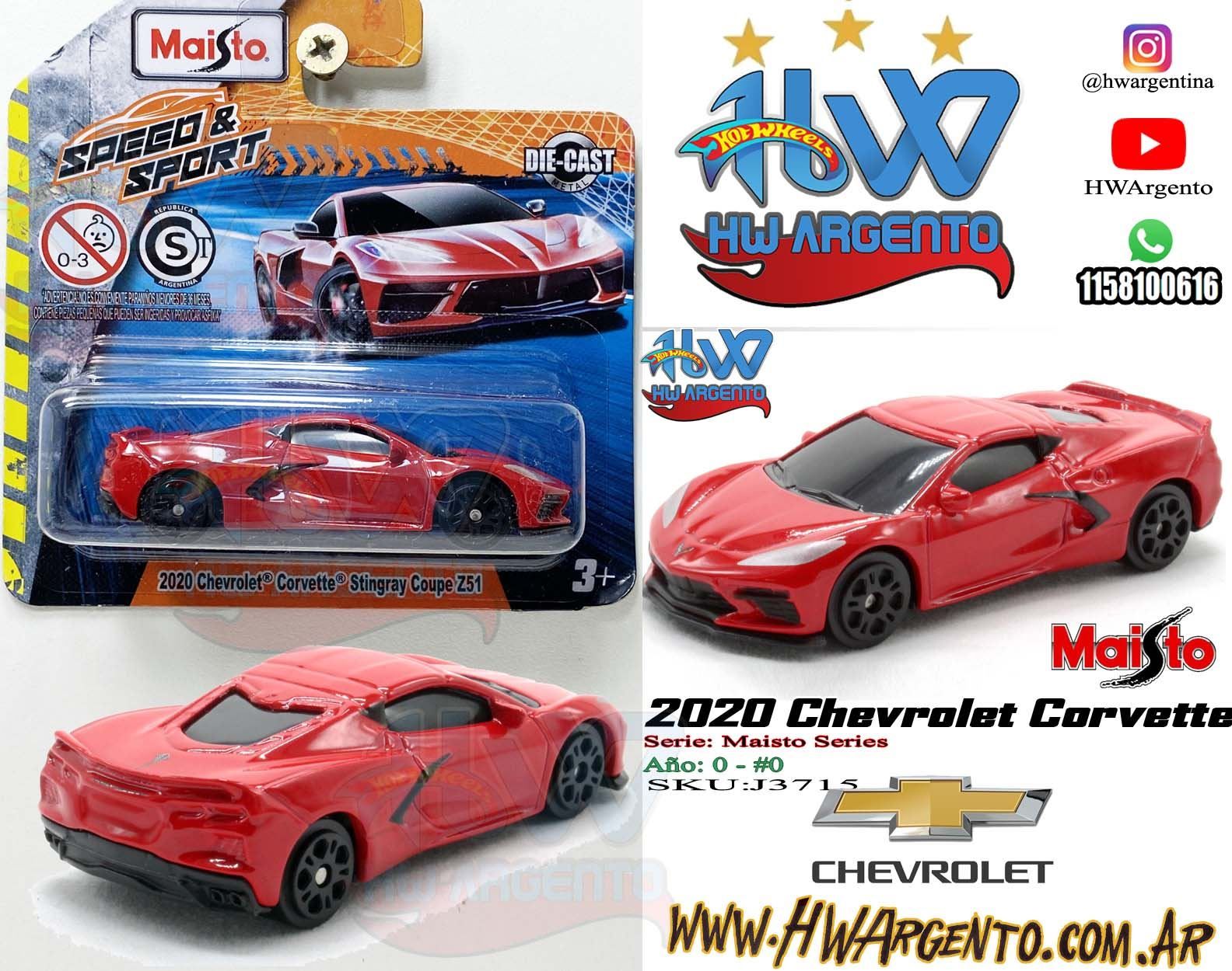 2020 Chevrolet Corvette Stingray Coupe Z51 - MST