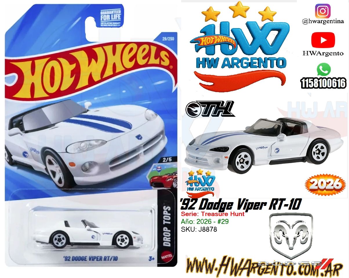 ’92 Dodge Viper RT-10 – 2026