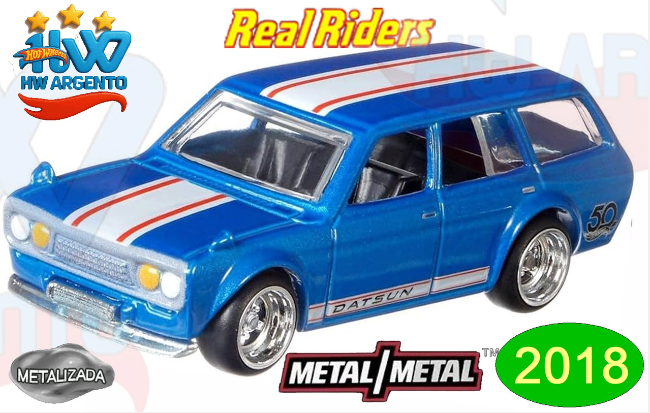 '71 Datsun Bluebird 510 Wagon - Hot Wheels - 2018 - Imagen 3