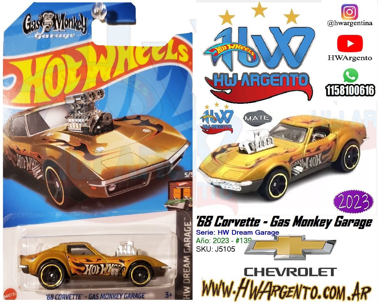 '68 Corvette - Gas Monkey Garage - 2023