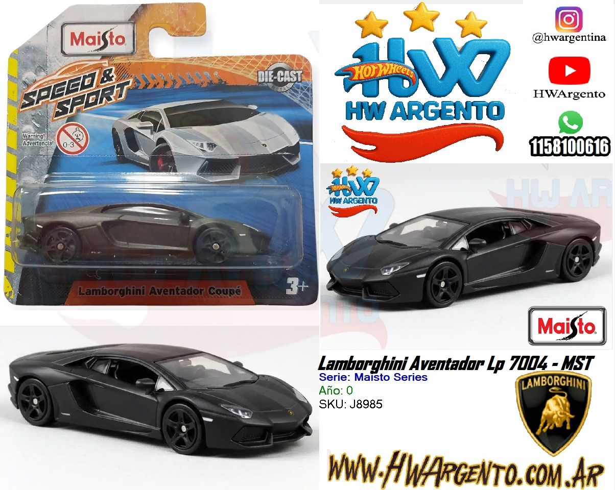 Lamborghini Aventador Lp 7004 - MST - Maisto