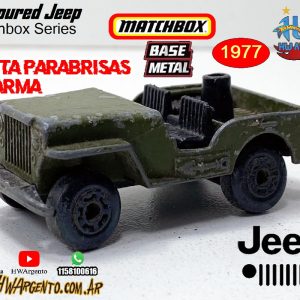 Armoured Jeep - MBX - 1977