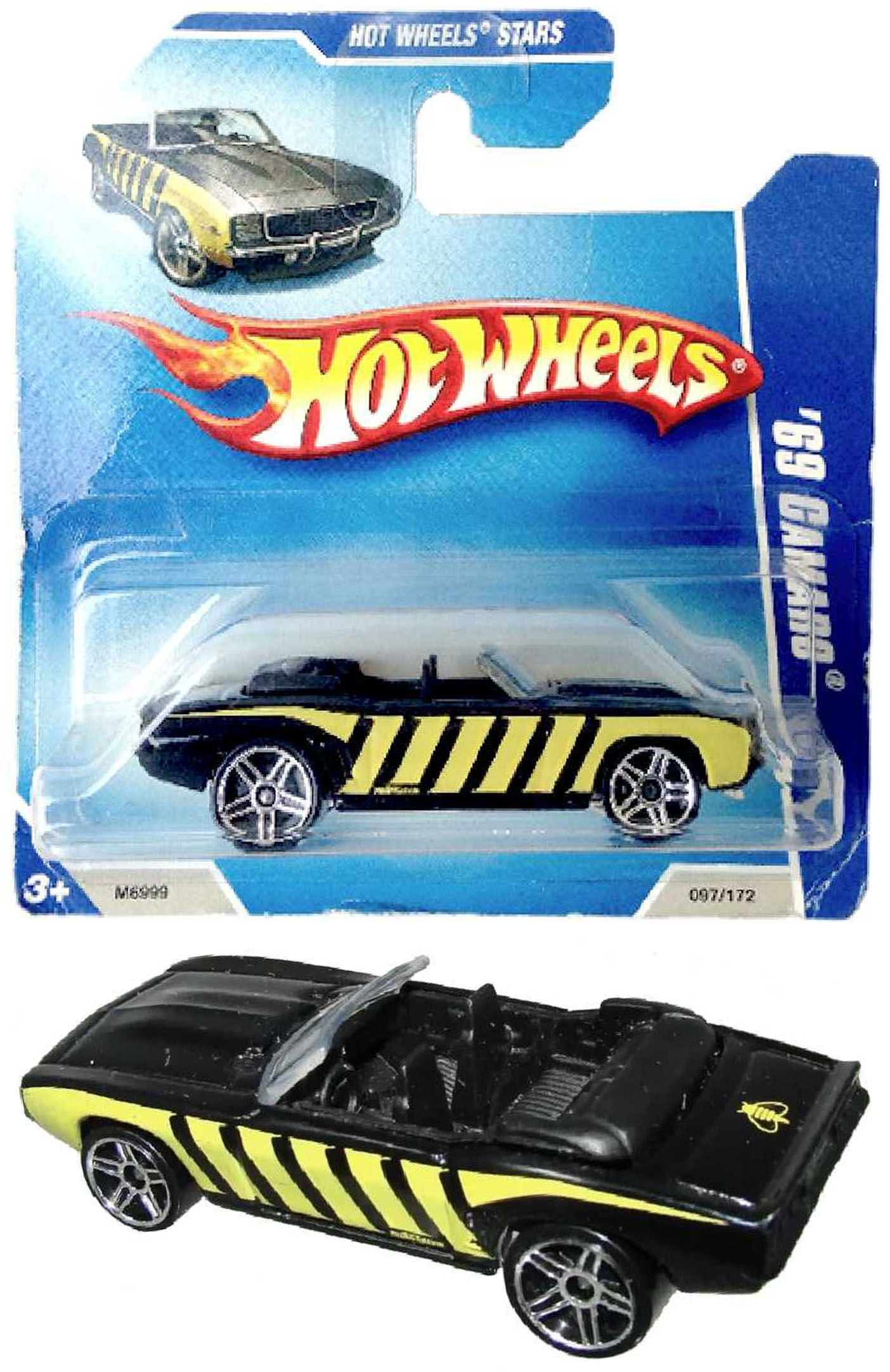 ’69 Camaro Convertible – Hot Wheels – 2008