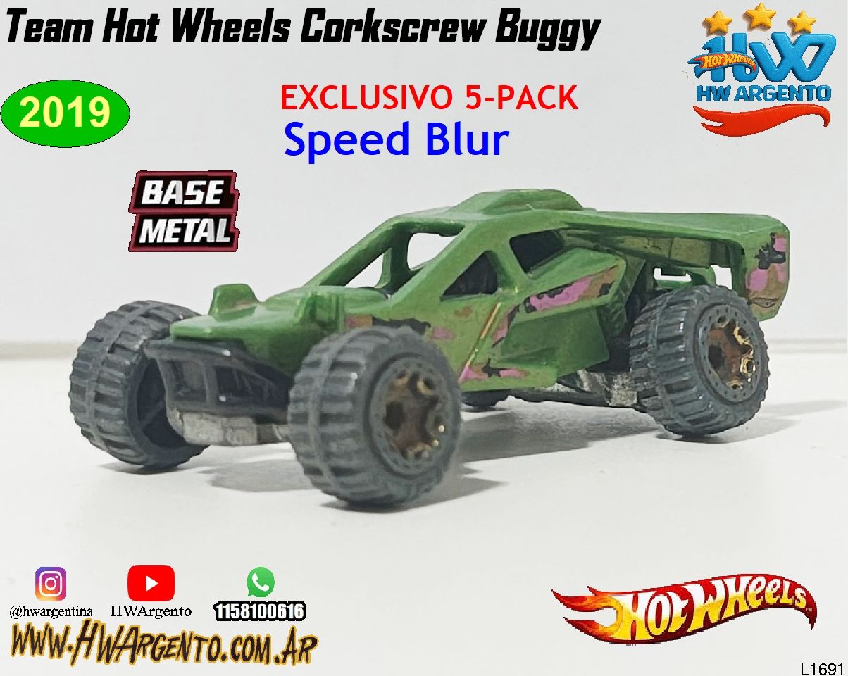 Team Hot Wheels Corkscrew Buggy – 2019