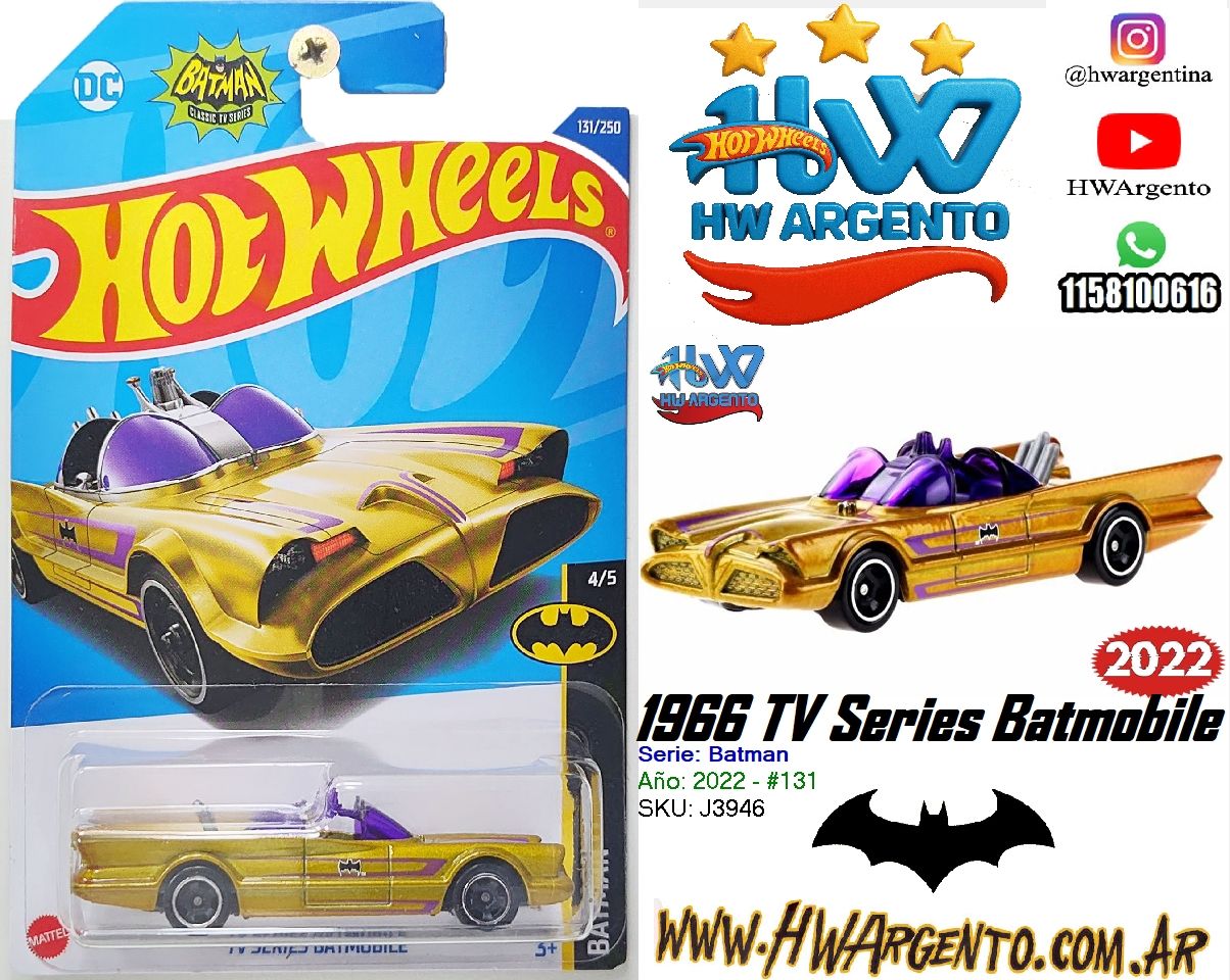1966 TV Series Batmobile - 2022