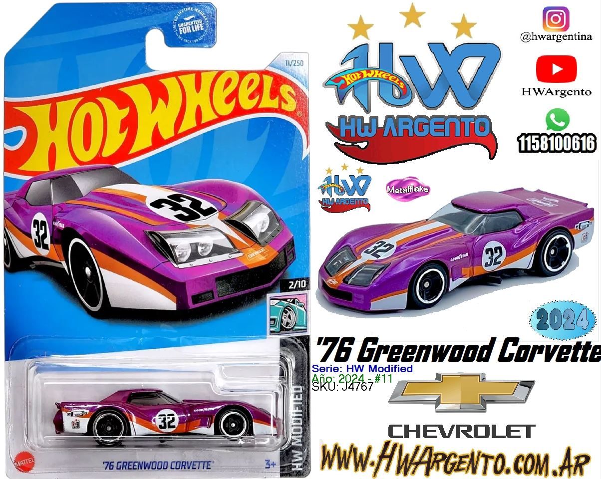 '76 Greenwood Corvette - 2024