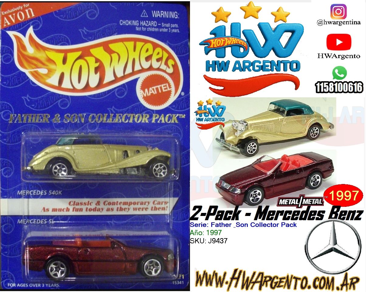 2-Pack - Mercedes Benz – 1997
