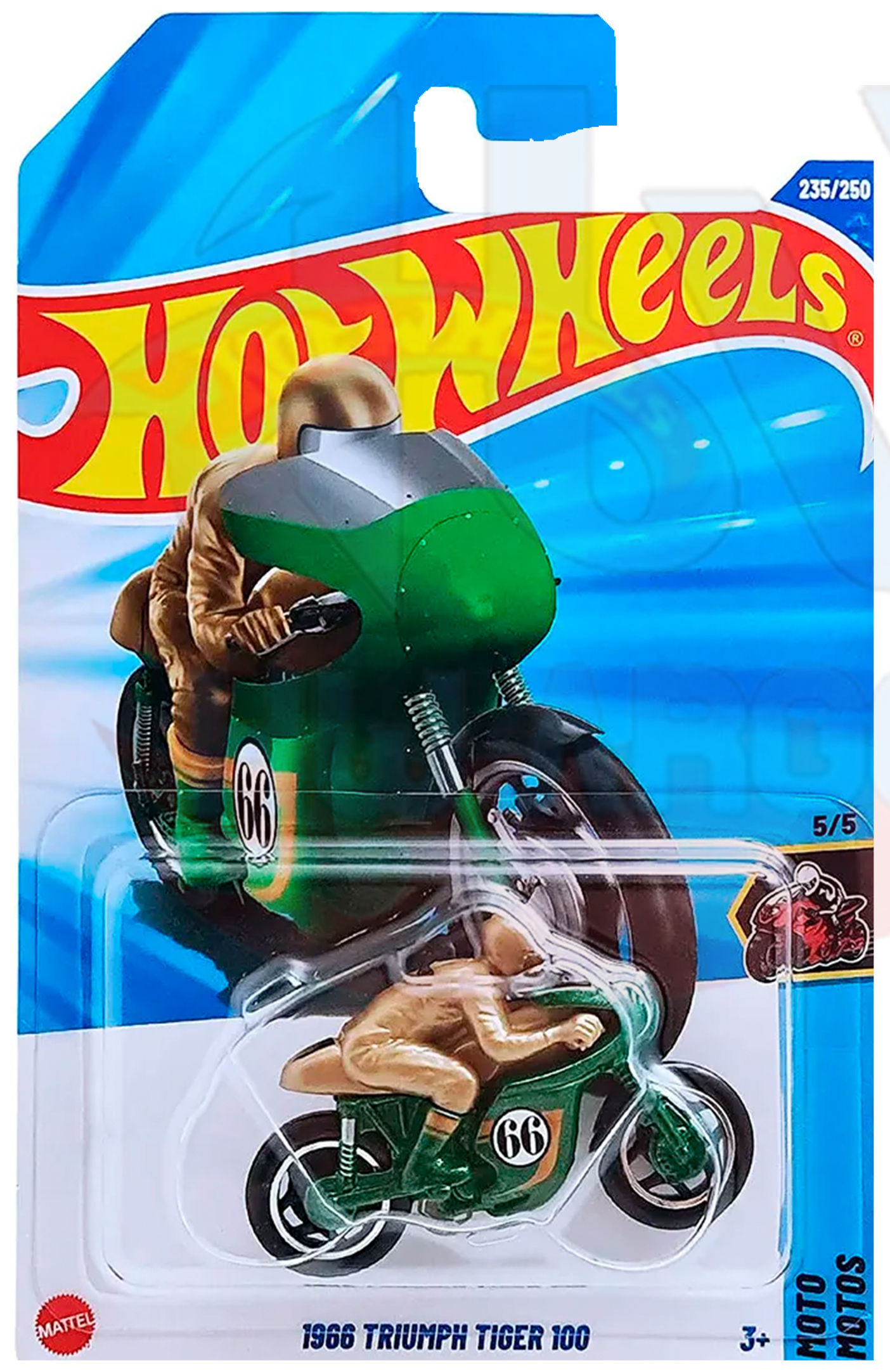 1966 Triumph Tiger 100 – Hot Wheels – 2025